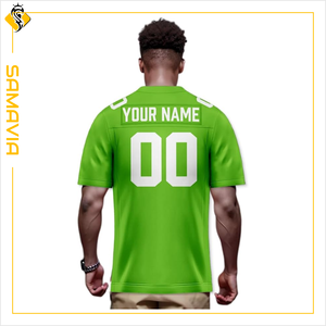 SAMAVIA Industry T-shirts de football pour jeunes et adultes | Maillot personnalisé avec logo et nom | Qualité supérieure - Product Image 6