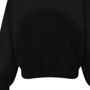 Factory Cotton French Terry Oversize Sudadera con capucha para hombre Custom Puff Print Double Zipper Crop HOODIE Fleece Heavyweight HOODIE - Product Image 4