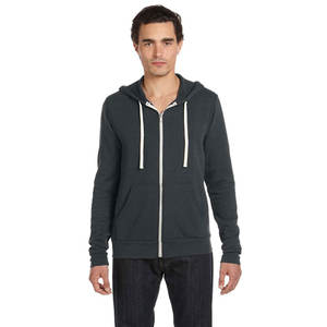 OEM High Quality Fleece Screen Print Custom Logo <b>Thermal</b> Hoodie Casual Full Zip up Hoodie <b>Men</b> - Product Image 4