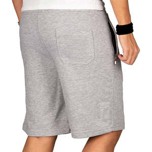Pantalones Cortos Casuales para Hombre, 100% Algodón, Lona, Secado Rápido, Servicio OEM, con Cordón en la Cintura, Color Gris - Product Image 2