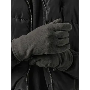 Gants en polaire recyclée durables pour les sports d'hiver, accessoire écologique - Product Image 3