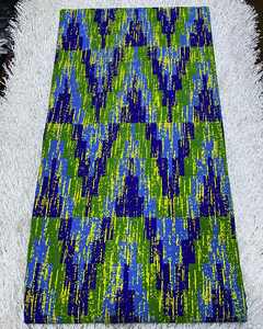 Tissu africain imprimé à la cire et coton Ankara personnalisé d'Addis-Abeba Pagne hollandais Qualité supérieure pour vêtements traditionnels - Product Image 2