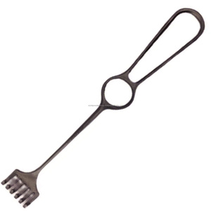 เครื่องมือผ่าตัดแบบปลายทู่ Volkmann Retractor  ทำจากสแตนเลสสตีล  ชุดอุปกรณ์ผ่าตัดกระดูกและข้อ ได้รับมาตรฐาน ISO13485 CE - Product Image 2
