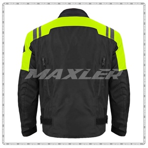 Veste courte en textile respirant pour homme, homologuée CE, légère, pour la moto, protection imperméable, coupe-vent - Product Image 3
