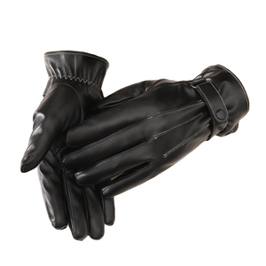 ถุงมือหนังแกะสำหรับผู้ชายถุงมือทำงานกันน้ำสำหรับฤดูหนาว - Product Image 4