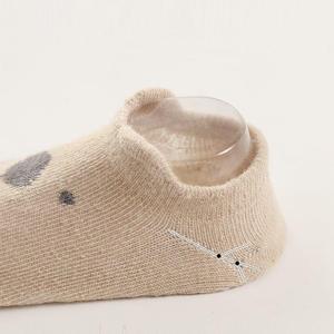 Wholesale Soft Cotton Baby Grip <b>Socks</b> Non-slip Anti-Slip Ankle Trampoline <b>Sock</b> Cute Animal Design for <b>Toddlers</b> Breathable Bulk - Product Image 3