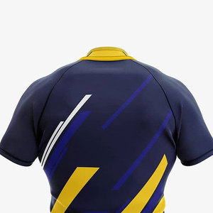 Camiseta de Rugby para Hombre, Ligera, Transpirable, Ajuste Cómodo, Costuras Resistentes, Ideal para Entrenamiento y Partidos - Product Image 5