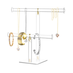 Acrylic Jewelry Hanging <b>Holder</b> Stand Antique Design Best Selling <b>Earring</b> <b>Holder</b> Stand for Cheap Price - Product Image 6