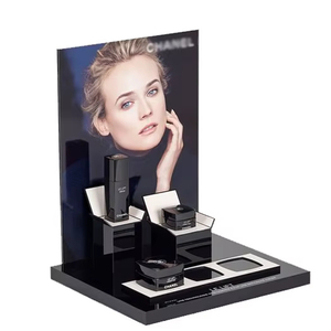 Soporte de exhibición de acrílico moderno de primera calidad para cosméticos, organizador elegante para tiendas minoristas, productos de maquillaje y Accesorios de belleza - Product Image 1