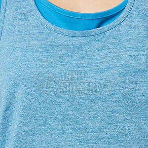 เสื้อกล้ามออกกำลังกายผู้หญิง ดีไซน์ทันสมัย ราคาสุดคุ้ม ระบายอากาศได้ดี เป็นมิตรกับสิ่งแวดล้อม ผ้าฝ้าย 100% พร้อมโลโก้ด้านหน้า ขายส่ง - Product Image 6