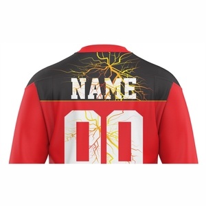 Jersey de Hockey sobre Hielo Transpirable con Estampado Personalizado Unisex, Diseña Tu Propia Ropa de Equipo para Adultos, Suministro OEM - Product Image 4
