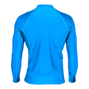 Customize Long Sleeve Elastane Rashguard <b>for</b> <b>Mens</b> UV Sun Protection UPF 50 Compression Shirts <b>Swim</b> Surfing Quick Dry Rash Guard - Product Image 3