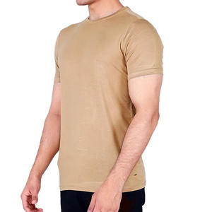 Camiseta de verano de alta calidad para hombre, camiseta sólida de poliéster, ropa usada para hombre, camiseta informal de manga corta con cuello redondo para hombre - Product Image 2