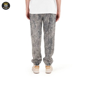 Personnalisable Hommes Lourd Acide Lavage Joggers Respirant & Confortable Toile Gym Porter Tissage Vintage Style - Product Image 3