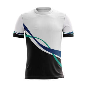 Camisetas deportivas de tamaño personalizado, material de poliéster/algodón ligero y duradero, último estilo con impresiones por sublimación - Product Image 3