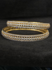 กำไลข้อมือเงินแท้ 925 ชุบโรเดียม ประดับมอสซาไนต์ทรงบริลเลียนท์คัต แบบหนามเตย สไตล์วินเทจ สำหรับงานแต่งงาน - Product Image 2