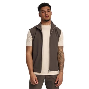 Nouveauté 2025 – Gilets décontractés réversibles pour hommes, en toile respirante et imperméable, avec logo personnalisé – Vente en gros - Product Image 2