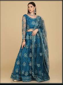 Best Fabric Latest Collection Pure Cotton Lehenga Choli With <b>Dupatta</b> With Printed Work Design Supplier From Surat - Product Image 4