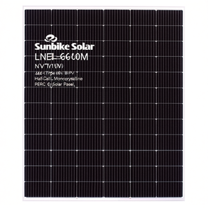 แผงโซลาร์เซลล์ Sunlike Solar LNEK-610M 660W แบบ N-Type BIPV ครึ่งเซลล์ โมโนคริสตัลไลน์ PERC - Product Image 2