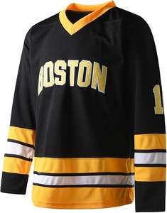 Jersey Hockey de hockey sobre hielo 100% Poliéster Jersey de hockey sobre hielo en tamaño adulto Equipo deportivo de color sólido - Product Image 2