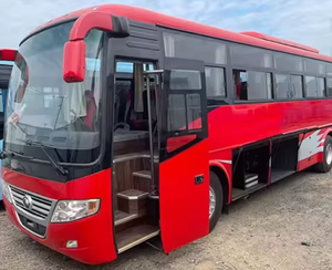 รถบัสโค้ชมือสองสุดหรูสำหรับขาย 48 ที่นั่ง พวงมาลัยซ้าย เกียร์ธรรมดา ยูโร 3 รุ่น ZK6117 เครื่องยนต์ดีเซล - Product Image 4
