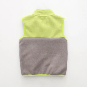 Nouveau gilet en polaire décontracté pour enfants, vêtements d'extérieur sans manches, imperméable, coupe-vent, respirant - Product Image 2