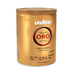 Café moulu Lavazza Qualit'a Oro, torréfaction moyenne, 100% Arabica, boîte de 8,8 oz (lot de 6) - Product Image 6