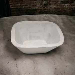 Personalizado granja moderna de lujo blanco antiguo multiusos último diseño hecho a mano decoración del hogar Mini cuenco de madera tarros de velas indio - Product Image 4