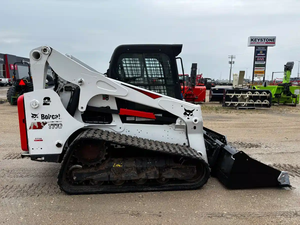 Cargadora compacta de orugas Bobcat T770 usada de 2022, 92HP, diésel, con dirección deslizante, sistema hidráulico de alto flujo, equipo de construcción CTL - Product Image 2
