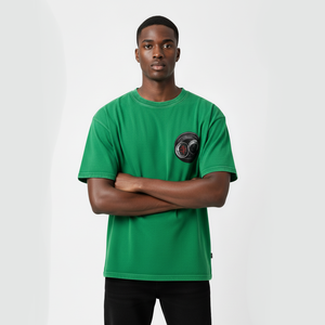 Camiseta Gráfica Oversize Personalizada para Hombre, 100% Algodón, Estilo Urbano, Cuello Redondo, Fabricante Mayorista OEM ODM - Product Image 6