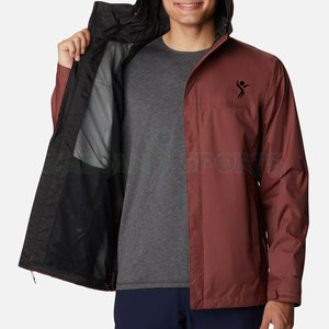 Chaqueta Softshell de lona informal ligera para hombre, impermeable, para deportes al aire libre y entrenamiento, cortavientos, impermeable, para senderismo - Product Image 2