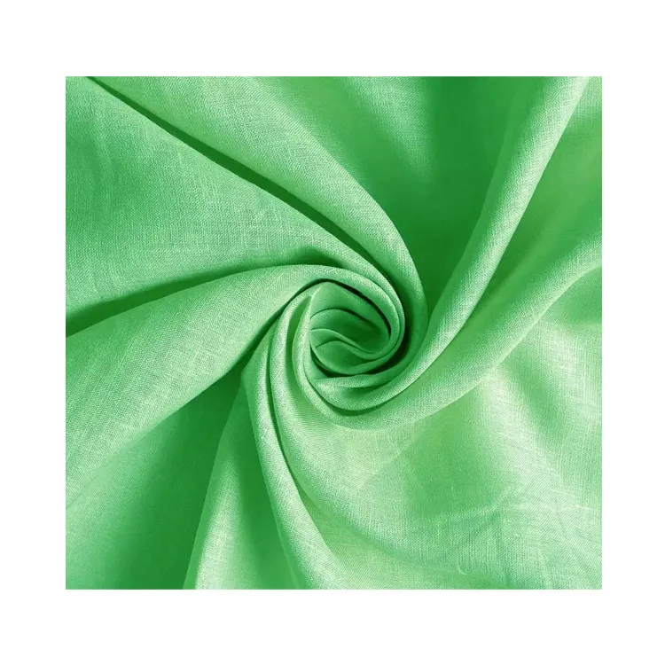 Factory Supply Highest Quality Cotton Linen Fabric Various Colors Wholesale Rate Linen Fabric for Garments