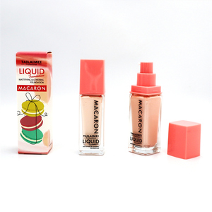 TAILAIMEI – base de maquillage liquide personnalisée, Macaron végétalien Mattify, couverture complète, pour le <span class=keywords><strong>visage</strong></span>, respirant, hydratant, mat - Product Image 4