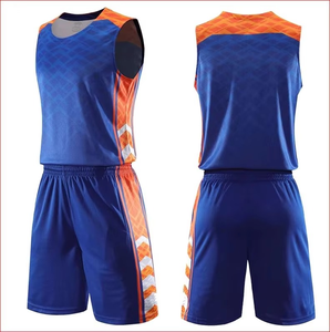 2025 ensemble d'uniformes de basket-ball à sublimation personnalisée short en jersey de maille respirant à séchage rapide pour l'entraînement et les allumettes de thé pour hommes - Product Image 2