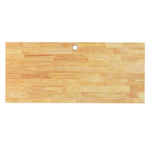 Rectangle AA Grade Rubber Wood 17mm Thick 160x70cm MB035 <b>Computer</b> <b>Desk</b> Top - Product Image 3