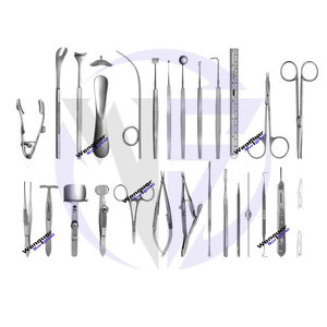 Juego de instrumentos quirúrgicos oculoplásticos de 28 piezas, kit completo para lagrimal y cirugía de párpados, kit completo - Product Image 1