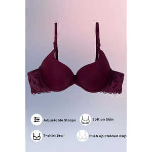 บราลูกไม้น้ำตาลแดง - Product Image 5