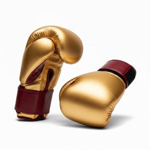 Minarat High Quality % Genuine Cowhide Leather MMA Premium Professional <b>Boxing</b> <b>Gloves</b> Breathable Custom Logo Hand Grips - Product Image 2