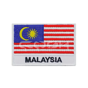 Custom Luxembourg Country Flag Embroidered Patch - Product Image 6