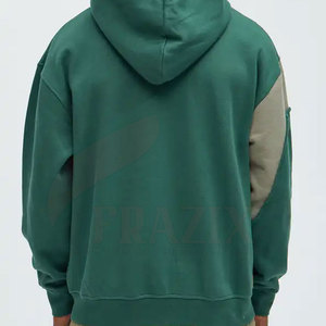 Nueva Llegada, Sudadera con Capucha Informal, Cómoda, de Primera Calidad, con Hombros Caídos, de Poliéster/Algodón, Diseño Sólido, para Hombre, Holgada, de Invierno - Product Image 2