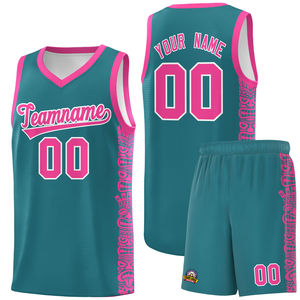 Conjunto de pantalones cortos de Jersey de equipo personalizado OEM, uniformes de baloncesto de alta calidad, ropa deportiva informal personalizada, diseño de nombre estampado personalizado - Product Image 4