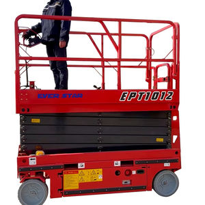EPT1012, 320 кг, 12 м, колесный самоходный Электрический мини-мобильный подъемник, подъемная платформа, рабочий подъемник/ножничный подъемник - Product Image 1