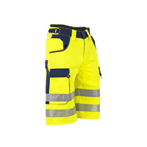 Shorts de travail décontractés pour hommes, réfléchissants, sécurité, vente, haute qualité, meilleur design, couleurs unies, toile, anti-froissement, séchage rapide - Product Image 1