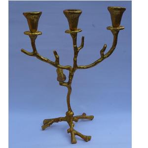 High Quality Metal Three <b>Candle</b> Tree <b>Candle</b> <b>Holder</b> in Gold Home Decoration <b>Taper</b> <b>Candle</b> <b>Holder</b> Wedding Decoration Metal <b>Holder</b> - Product Image 5