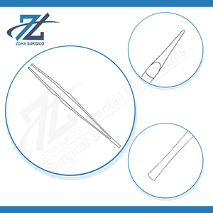 Pinzas de disección de carriles 1-2 dientes en mordazas dentadas, acero quirúrgico de 140mm de largo Fabricante de 152mm de largo en Pakistán - Product Image 4