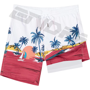 กางเกงว่ายน้ำผ้าฝ้ายออแกนิกสำหรับผู้ชายกางเกงว่ายน้ำกางเกงขาสั้นผ้าเทอร์รี่ใส่สบายและยั่งยืนสำหรับฤดูร้อน - Product Image 6