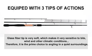 CRONY OEM 10-14ft Feeder Canne À Pêche Gros Poisson Grossier 3 + 3 Sections Cannes À Pêche - Product Image 4
