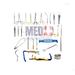 Fuente de alimentación manual Juego de aumento de senos de acero inoxidable de la mejor calidad 40 piezas Instrumentos de cirugía plástica - Product Image 1