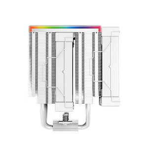 DEEPCOOL Ice Cube AK620 Pantalla digital inteligente CPU Enfriador Control de temperatura en tiempo real 6 Heatpipes Cpu Fans <span class=keywords><strong>BOX</strong></span> 28 Negro Blanco Seguridad - Product Image 3