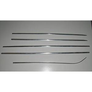 Kit Carrozzeria Cromato 5 Pezzi FIAT 500 D F L R Serie Modanatura Include Cofano + Porte + Parafanghi - Product Image 1